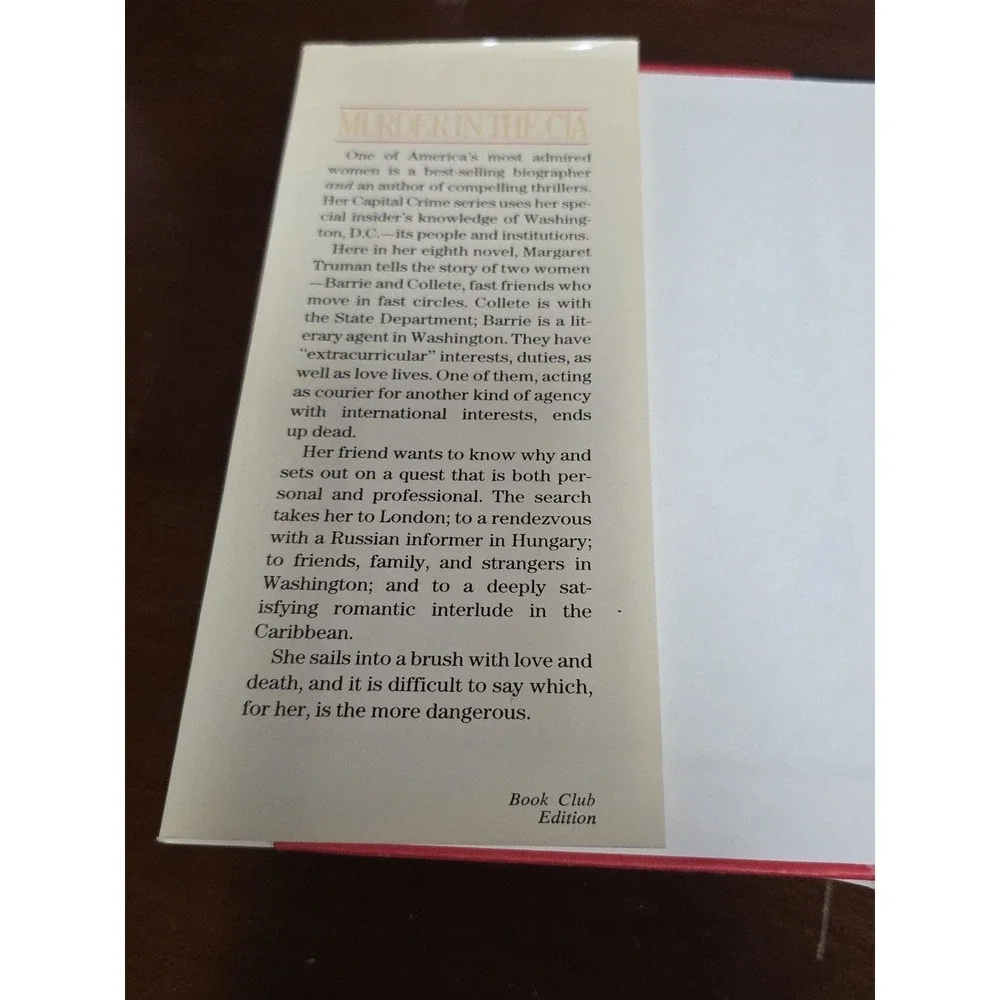 Murder in‎ the CIA by Margaret Truman
